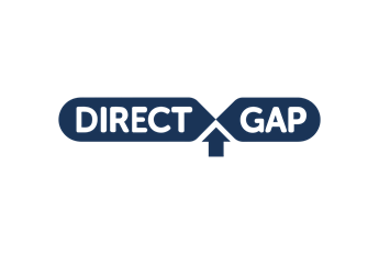 Direct Gap Logo White Square