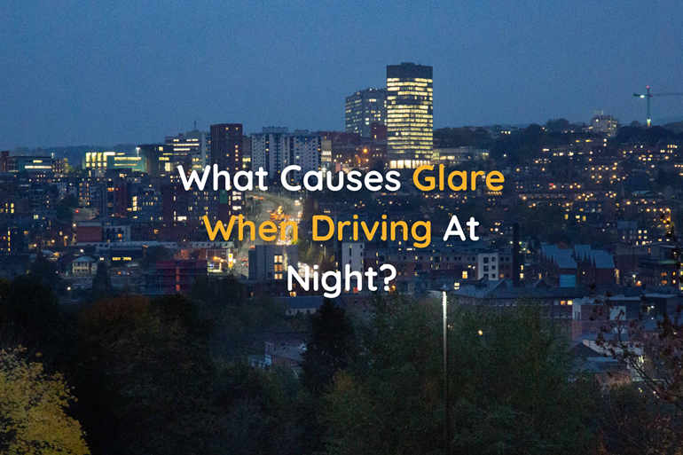What Causes Glare When Driving At Night?