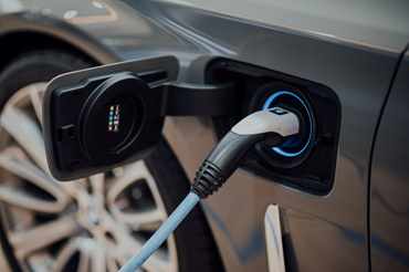 Where do you charge an electric vehicle?