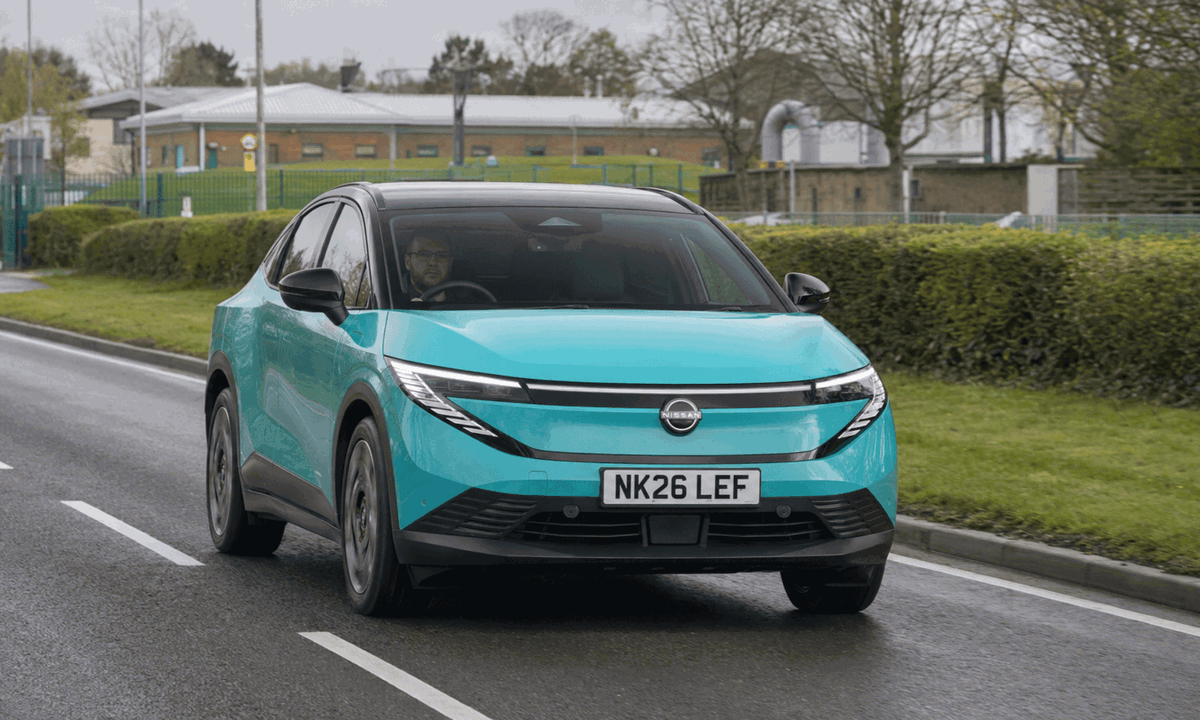 Nissan Leaf Driving